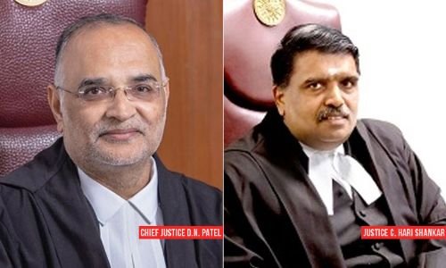 cheif justice D.N. Patel and Justice C. Hari shankar 