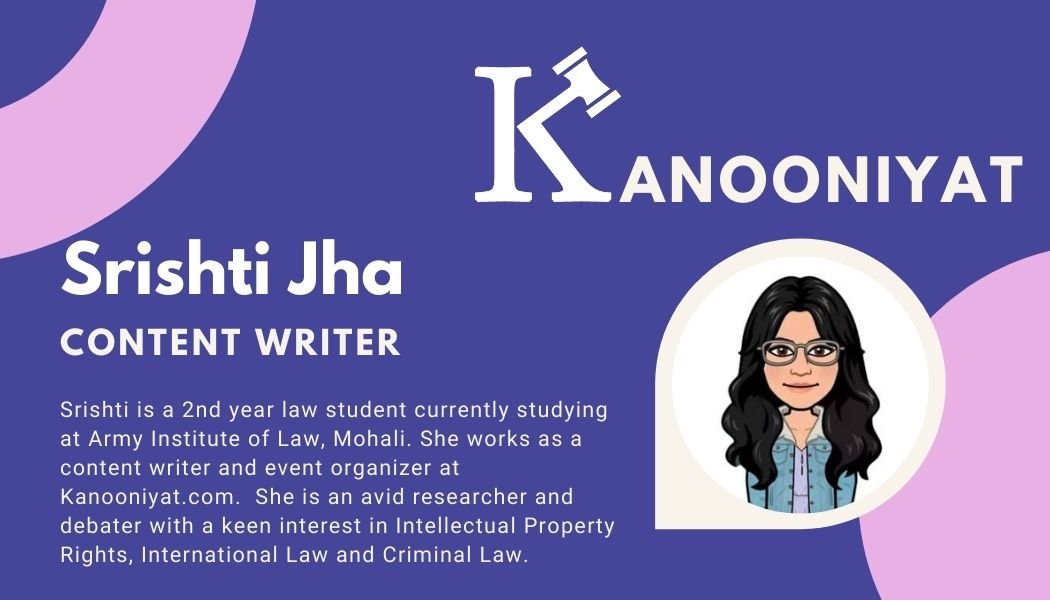 Srishti Jha - Content Writer at Kanooniyat